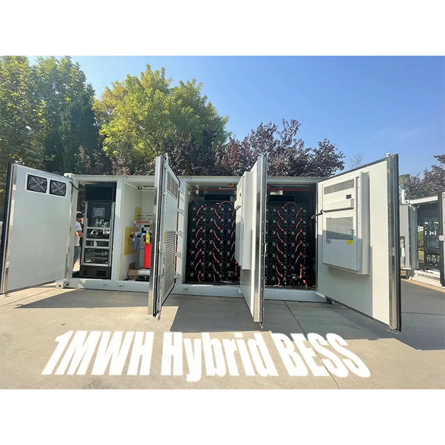 500kW 1MWH 20' Container Hybrid BESS for mining construction and remote industry combined with gas or diesel generator