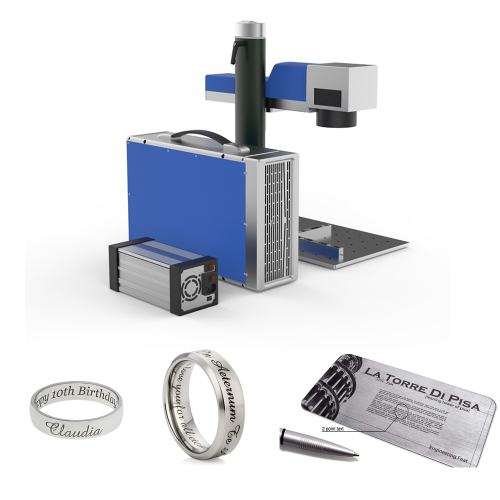 Autofocus 3D Laser Marking/Printing/Engraver Machine for Stainless