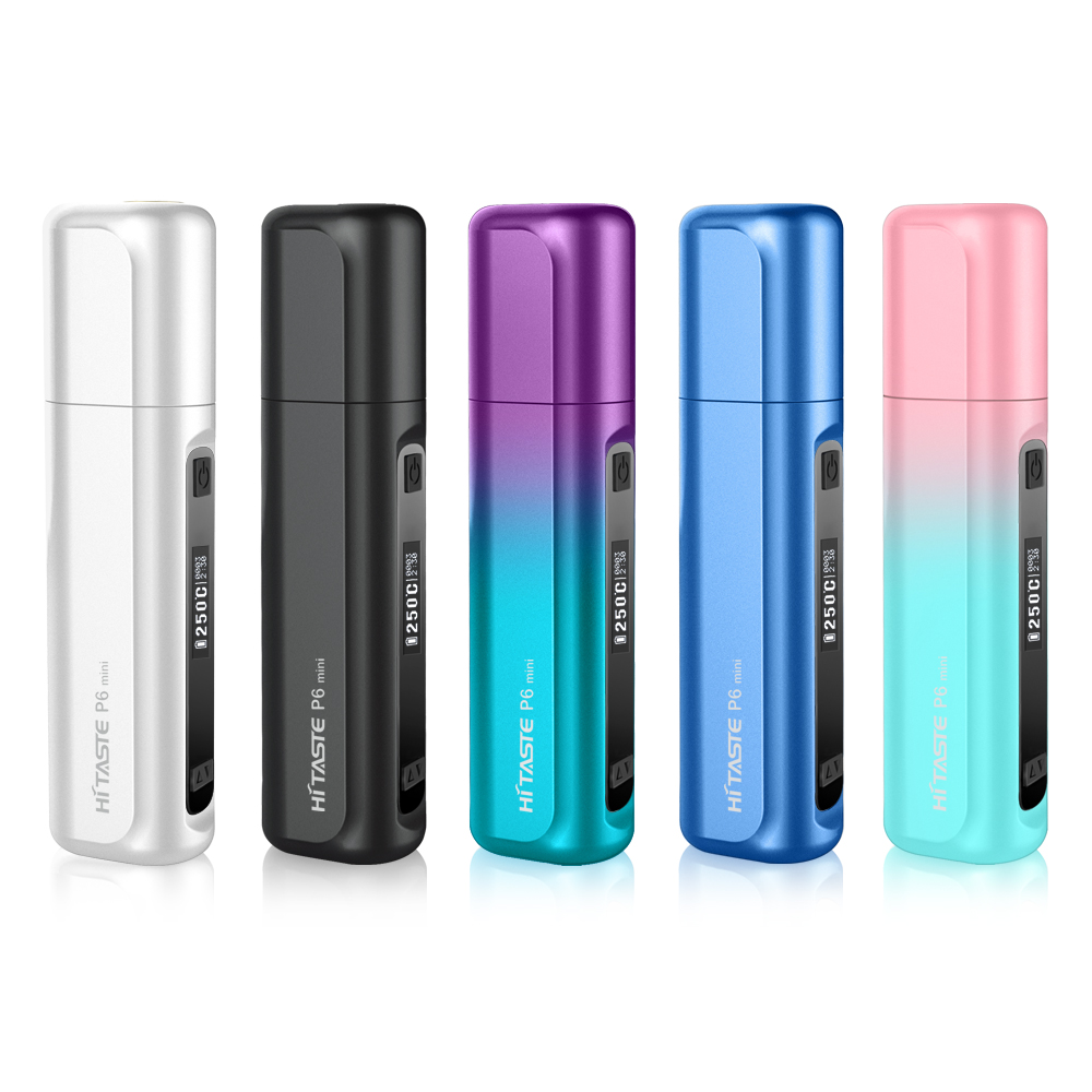 Новый Дизайн Япония Vape 1200 мАч с подогревом табака не горит продукт HiTaste P6 мини