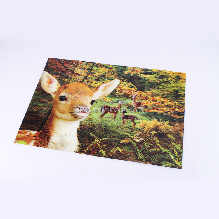3d lenticular животное плакат 5d картинки