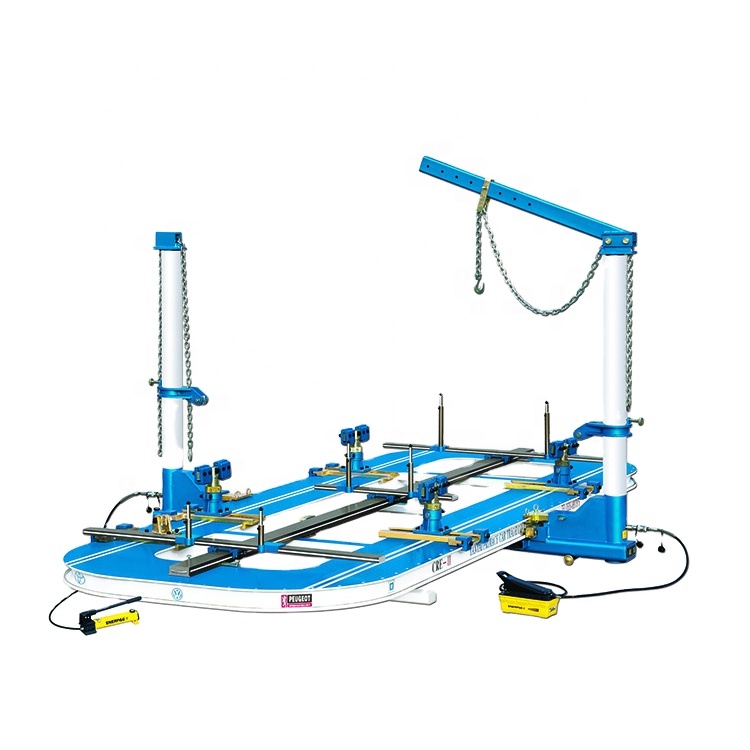 Car body bench repair frame machine