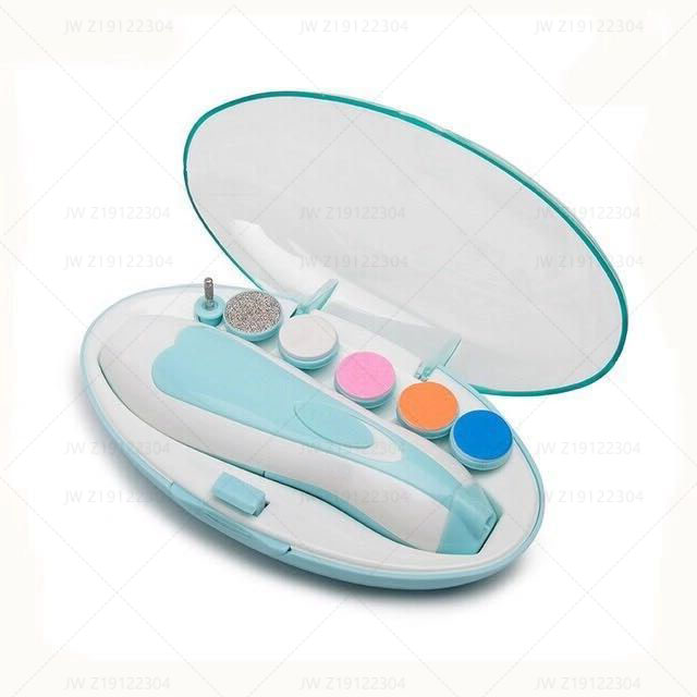 OEM Baby Nail Trimmer- Safe Electric Nail Clippers Kit for Newborn Infant Toddler Kids Toes and Fingernails - Care, Polish, Trim