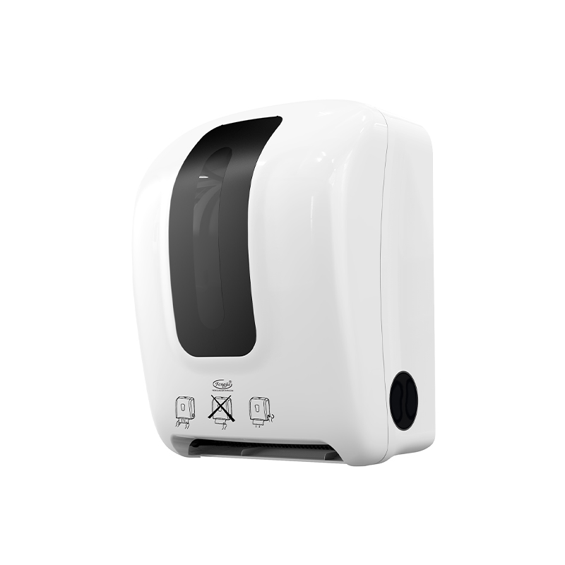 FQ-001 China supplier automatic toilet paper towel dispenser auto cut hand roll towel paper dispenser towel holder wall mounted