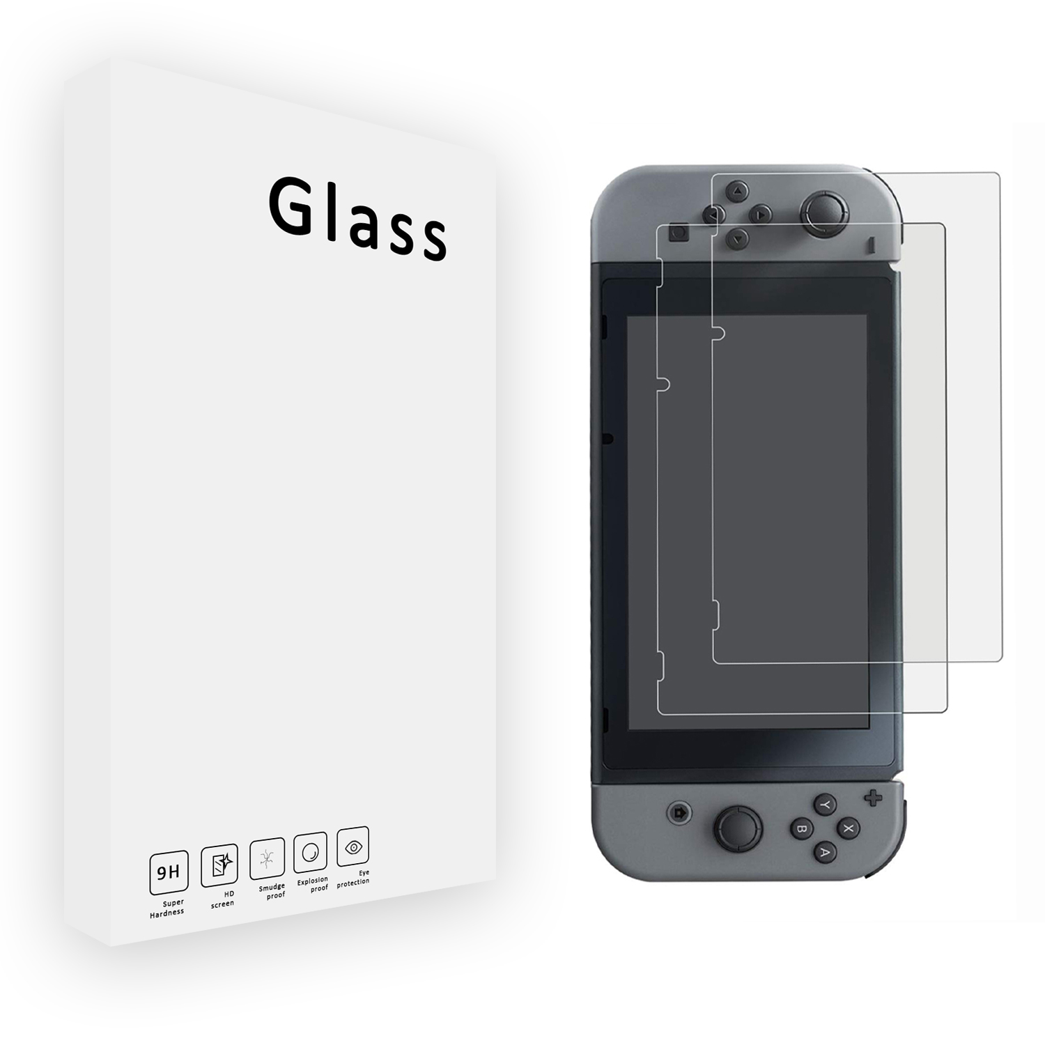 Прозрачный протектор экрана из закаленного стекла для Nintendo Switch 6,2 дюйма Switch lite 5,5 дюйма
