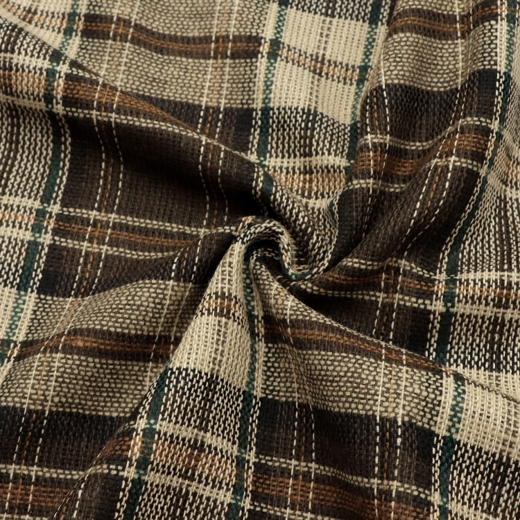 50x145cm Vintage Grid Plaid Fabric Craft Fabrics DIY Handmade Projects Doll Clothes Fabric Precut For Patchwork Craft