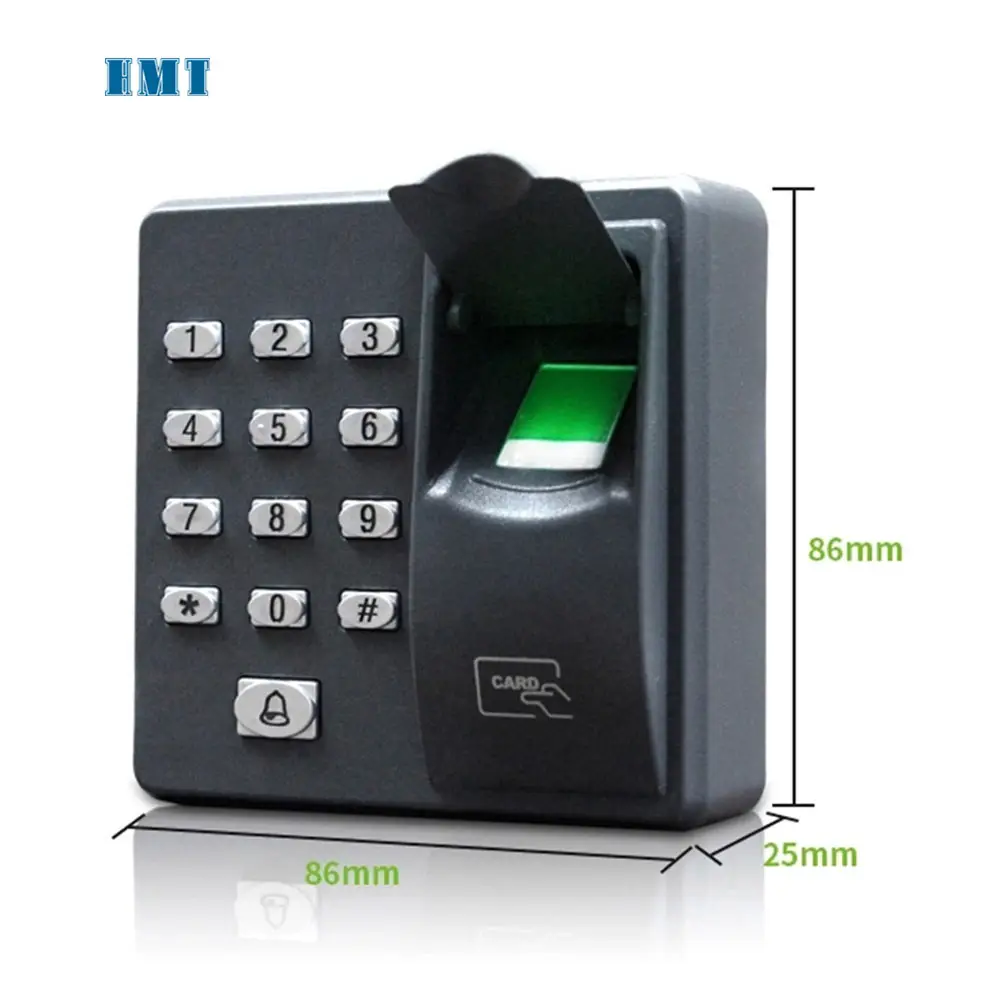 Biometric Fingerprint Scanner Capacitive Sensor rfid Reader access control standalone door access door bell EM reader