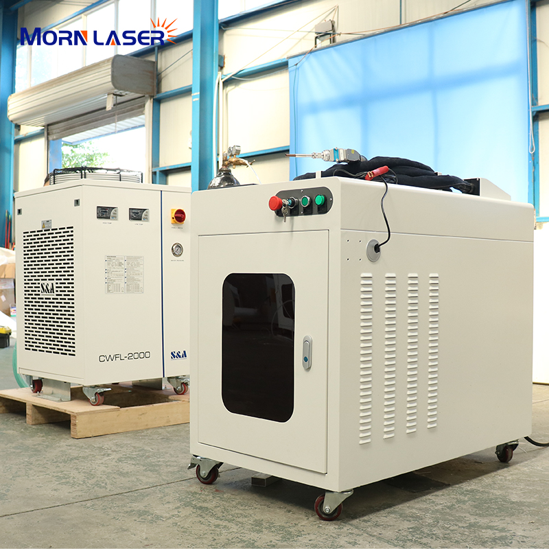 Morn 1000w 1500w 2000w cnc портативный Портативный волоконный лазерный сварочный аппарат для металла из нержавеющей стали
