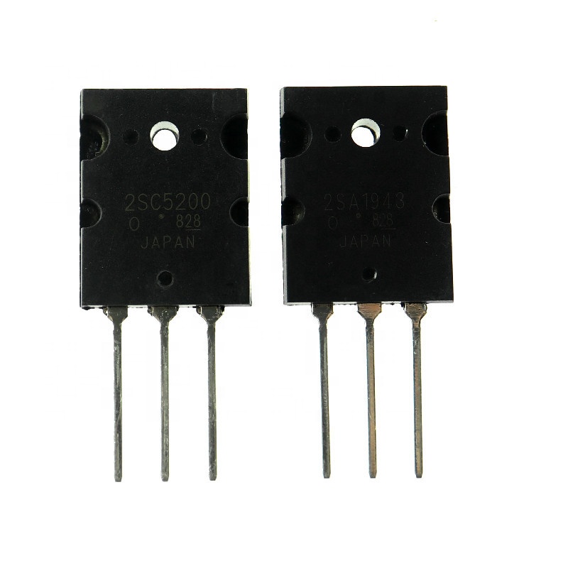 Биполярные транзисторы-BJT NPN PNP 230V 15A 2SC5200 2saeas