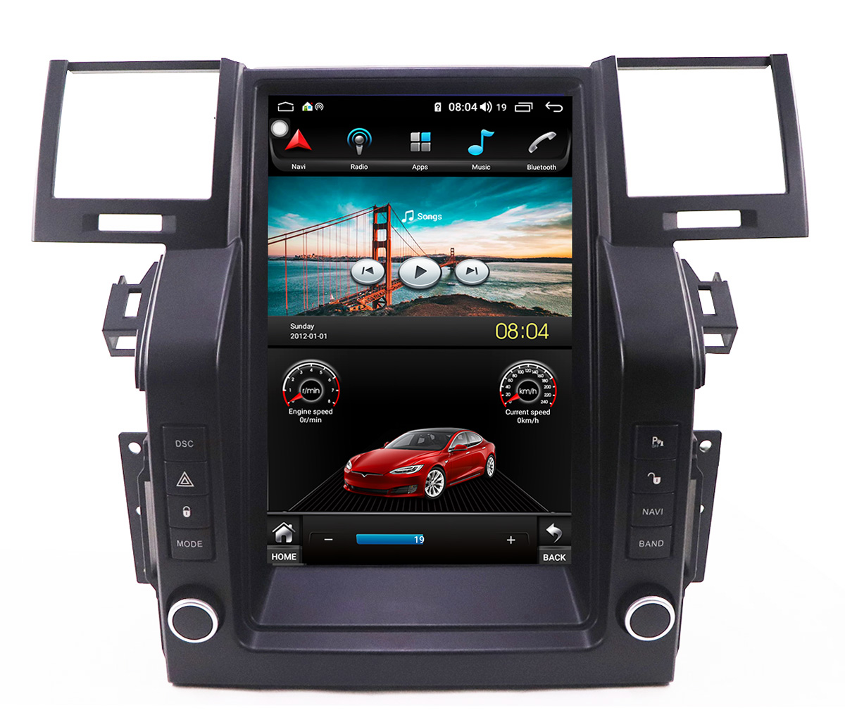 Автомобильный мультимедийный DVD-проигрыватель для Land Rover Range Rover Sports 12,1-2005 с GPS, Wi-Fi, BT, 2009 '', Android 10, по заводской цене