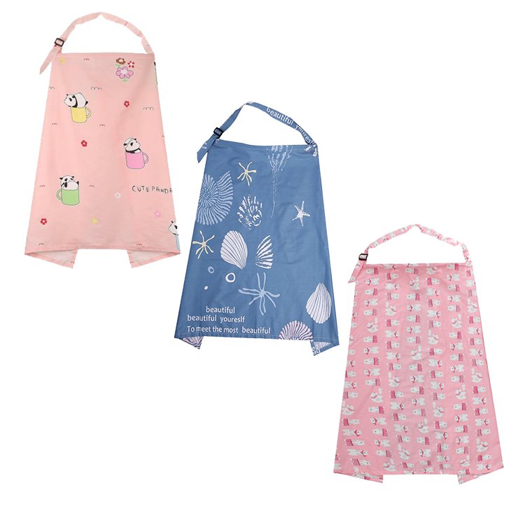 Natucare BSCI bamboo nursing apron cover baby feeding cape scarf