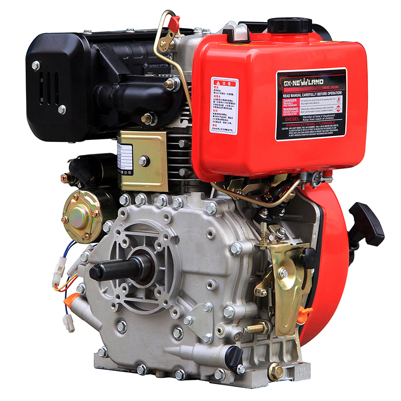 NEWLAND 192FB электрический стартер красный 13 hp дизельный двигатель с воздушным охлаждением