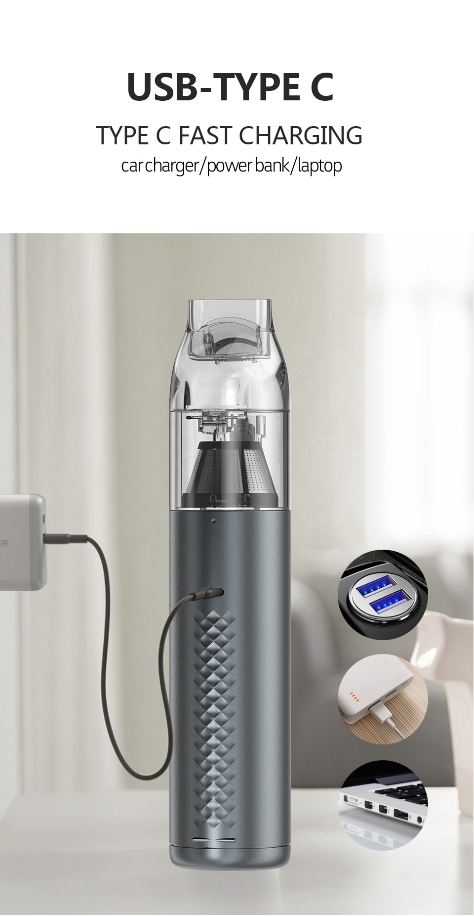 Winswift 2020 Новый usb мини Настольный пылесос
