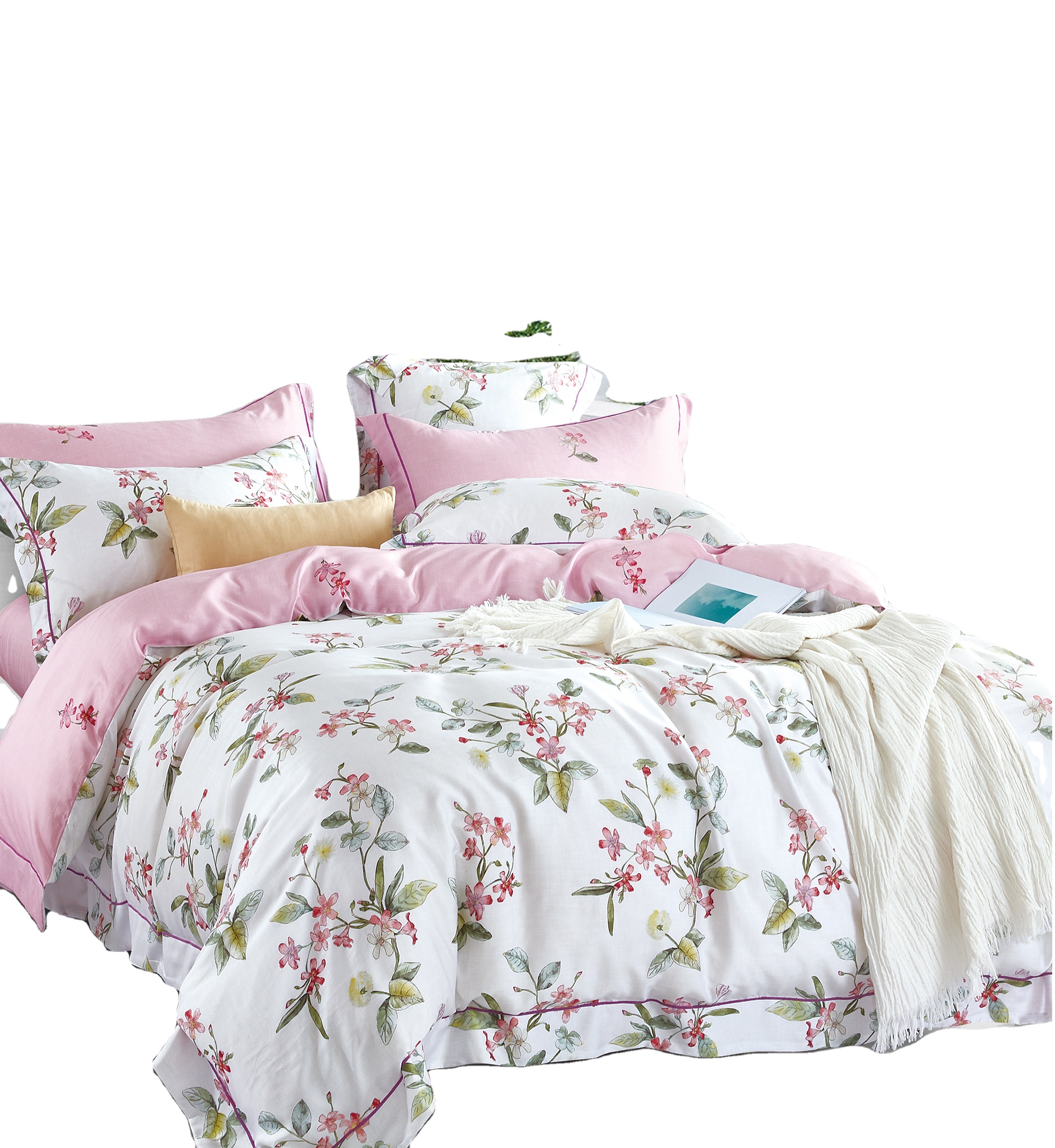 Китайский поставщик, новый дизайн 100% Tencel 60*60s, новый дизайн, комплект пододеяльников