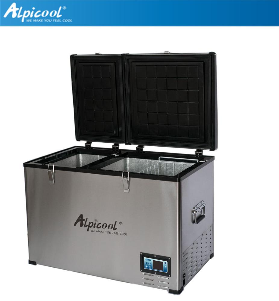 80L Alpicool BCD80 12v вольт компрессор холодильник морозильник