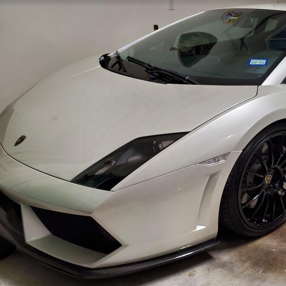 Передний спойлер для Lamborghini Gallardo, передний спойлер для губ LP560