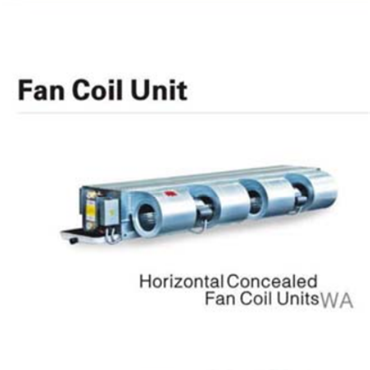 VENTECH Competitive Price Horizontal Ceiling Concealed Mounted Hydronic Fan Coil Unit