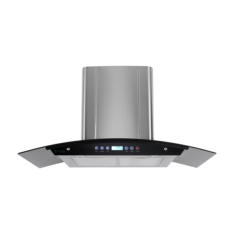 hot selling side suction exhaust range hood cooker hood