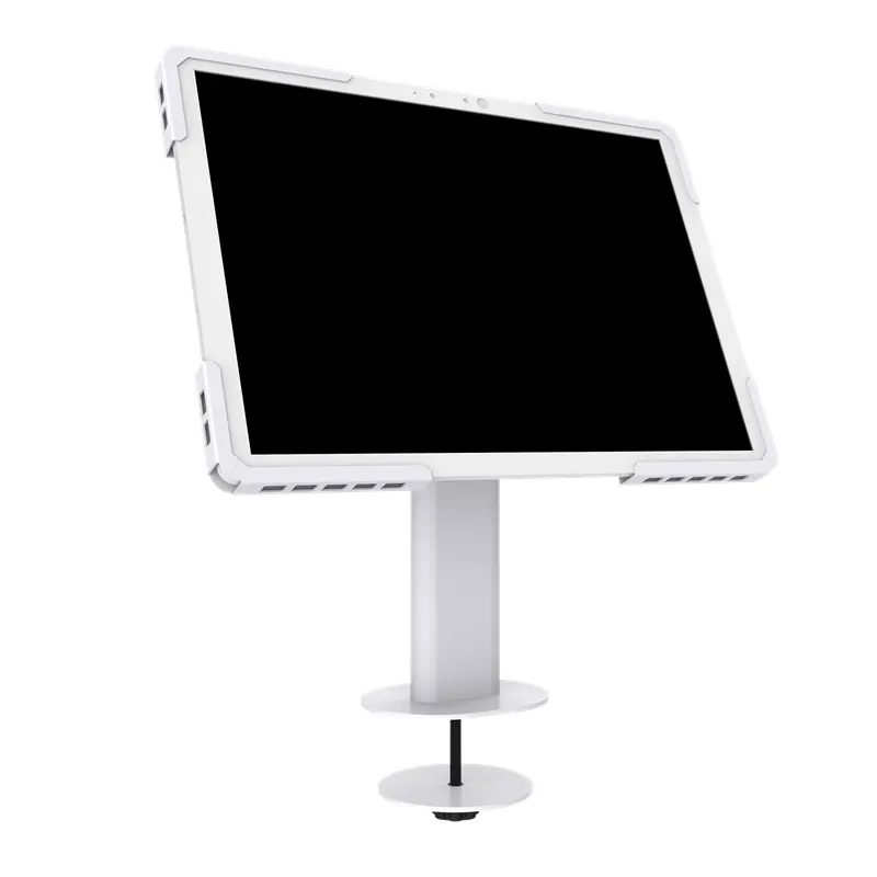 Grommet tilt swivel tablet stand holder for 7-10.1 inch android security display holder for tablet