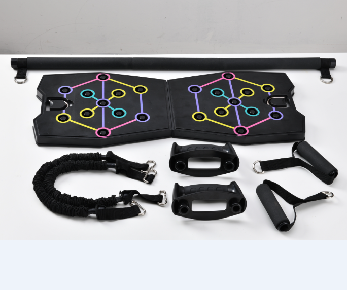 9 in 1 long plastic unisex Push-Up rack balance board yoga fitness board