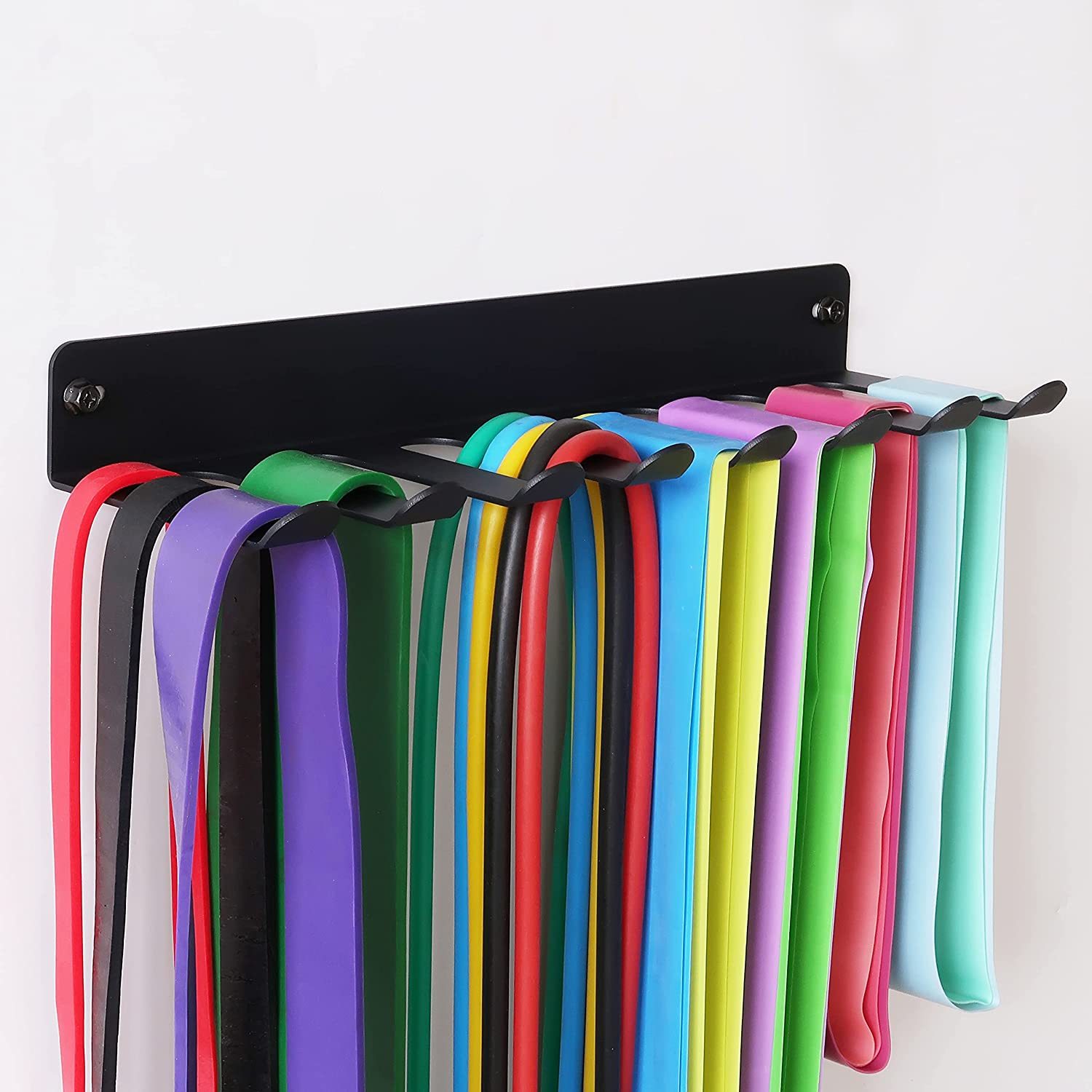 Gym Equipment Storage Rack Resistance Bands Storage Hanger Barbell Rack Heavy Duty Gym Rack