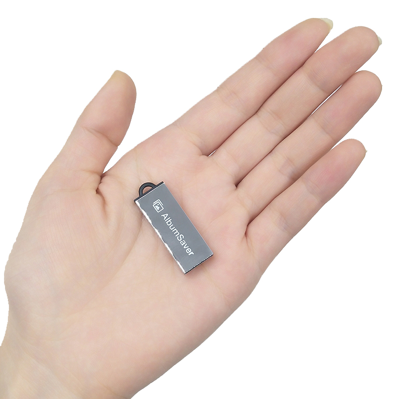 Портативный металлический водонепроницаемый деловой Usb-флеш-накопитель 8 ГБ 16 ГБ