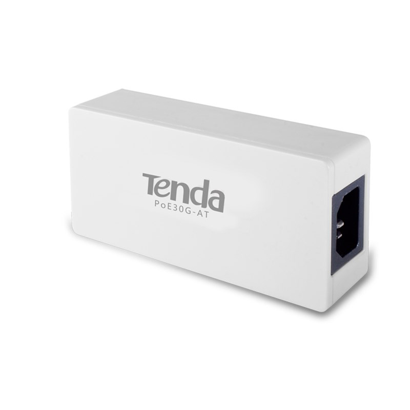 Tenda PoE30G AT гигабитный 2 порта GE Plug and Play PoE Ethernet коммутатор инжектор