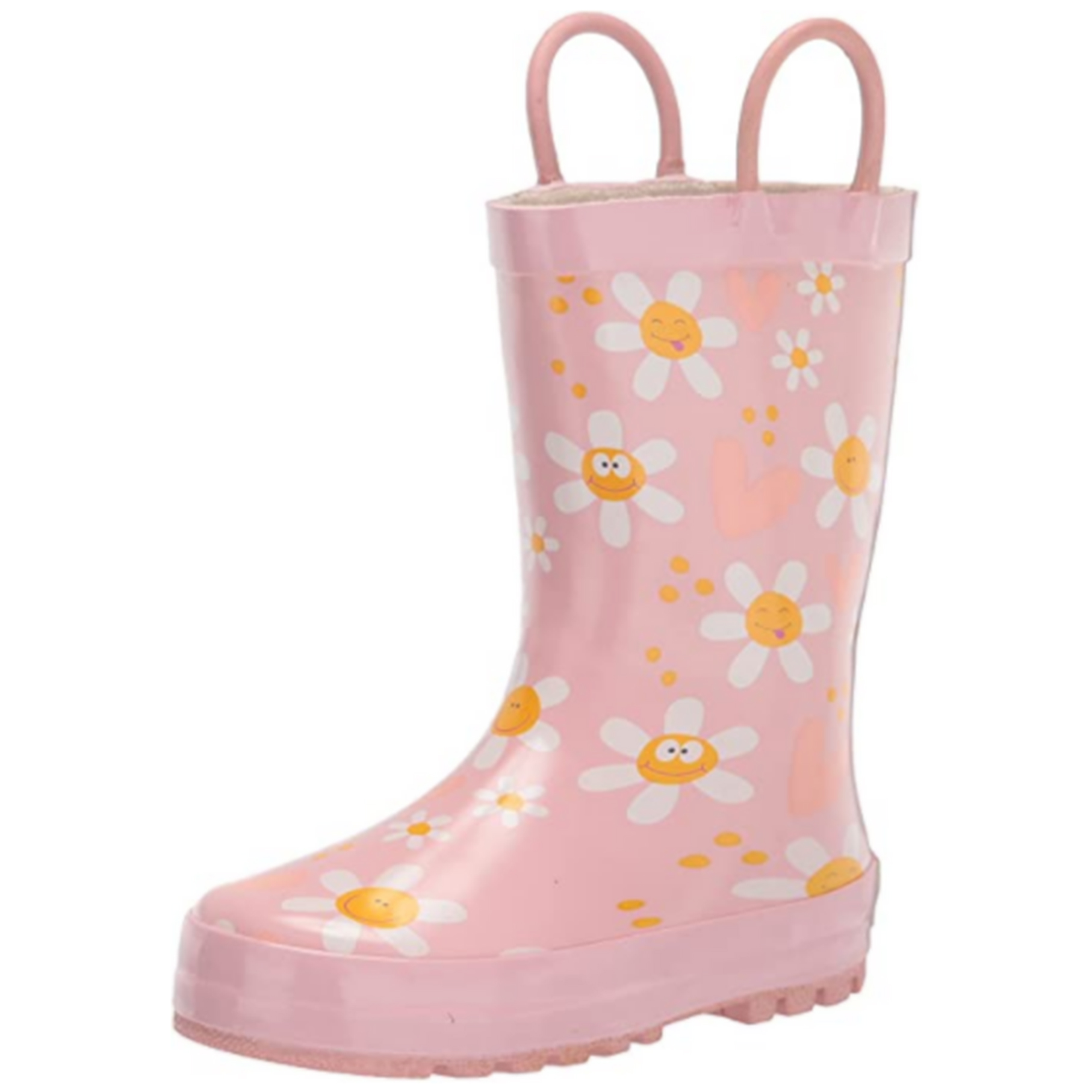 Cute printed children waterproof rain natural boots footwear