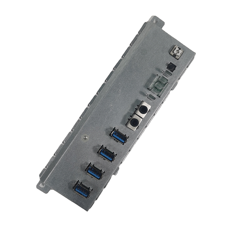 Новый чехол для ноутбука с двумя портами USB 3,0 вмонтированой корпусной панелью дисковод гибких дисков переключатель порта Drive PCB передней панели плата расширения аудио-портовый концентратор USB