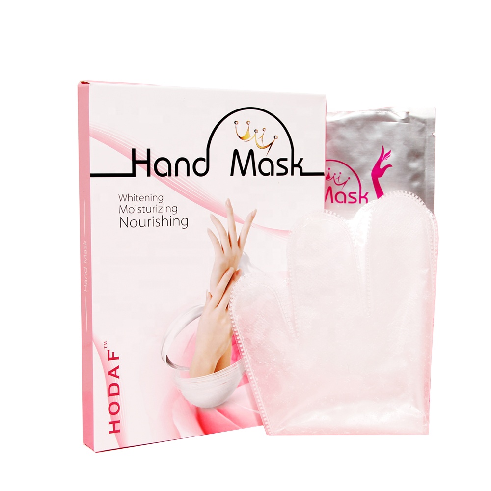 OEM custom Hand mask hand wax exfoliating cutin desalting fine whitening moisturizing gloves