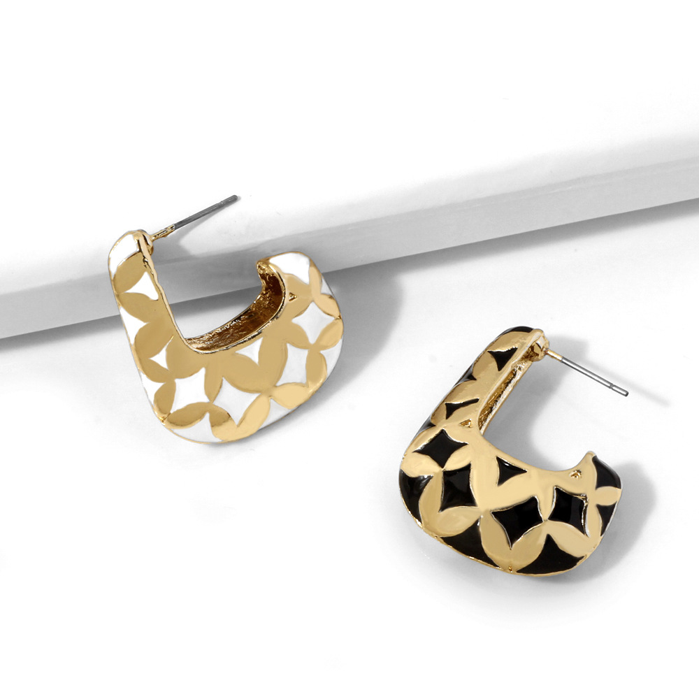 New Fashion Geometric alloy dripping earrings popular Jewelry for women