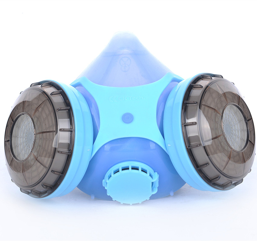 Dust mask industrial welding smoke polished labor protection mask filter cotton silicone protective mask