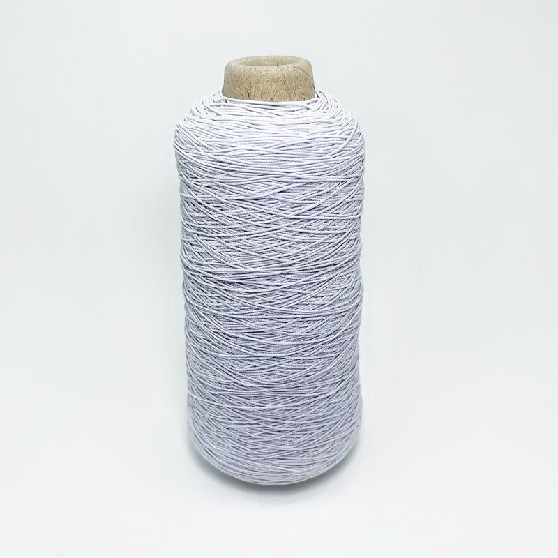 52#latex rubber yarn elastic rubber covered yarn for gloves
