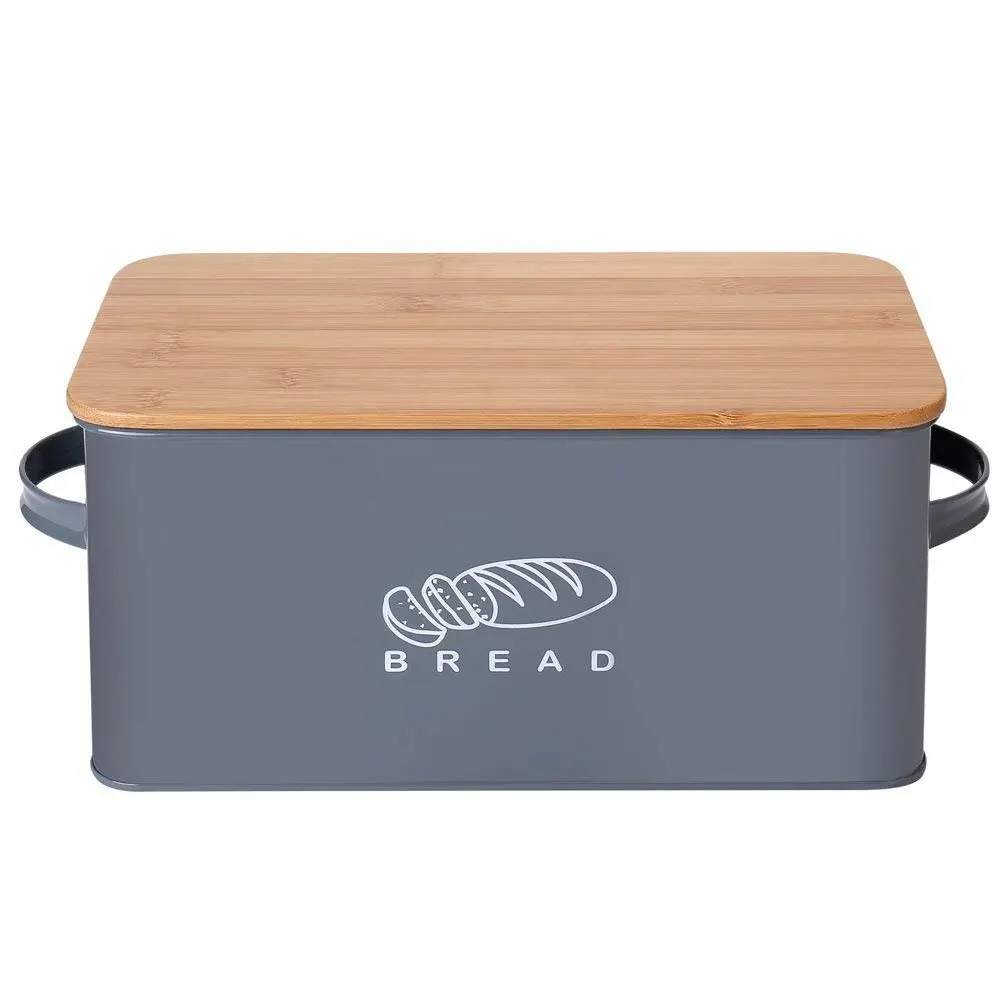 Metal bread bin/Metal bread storage box for kitchen using