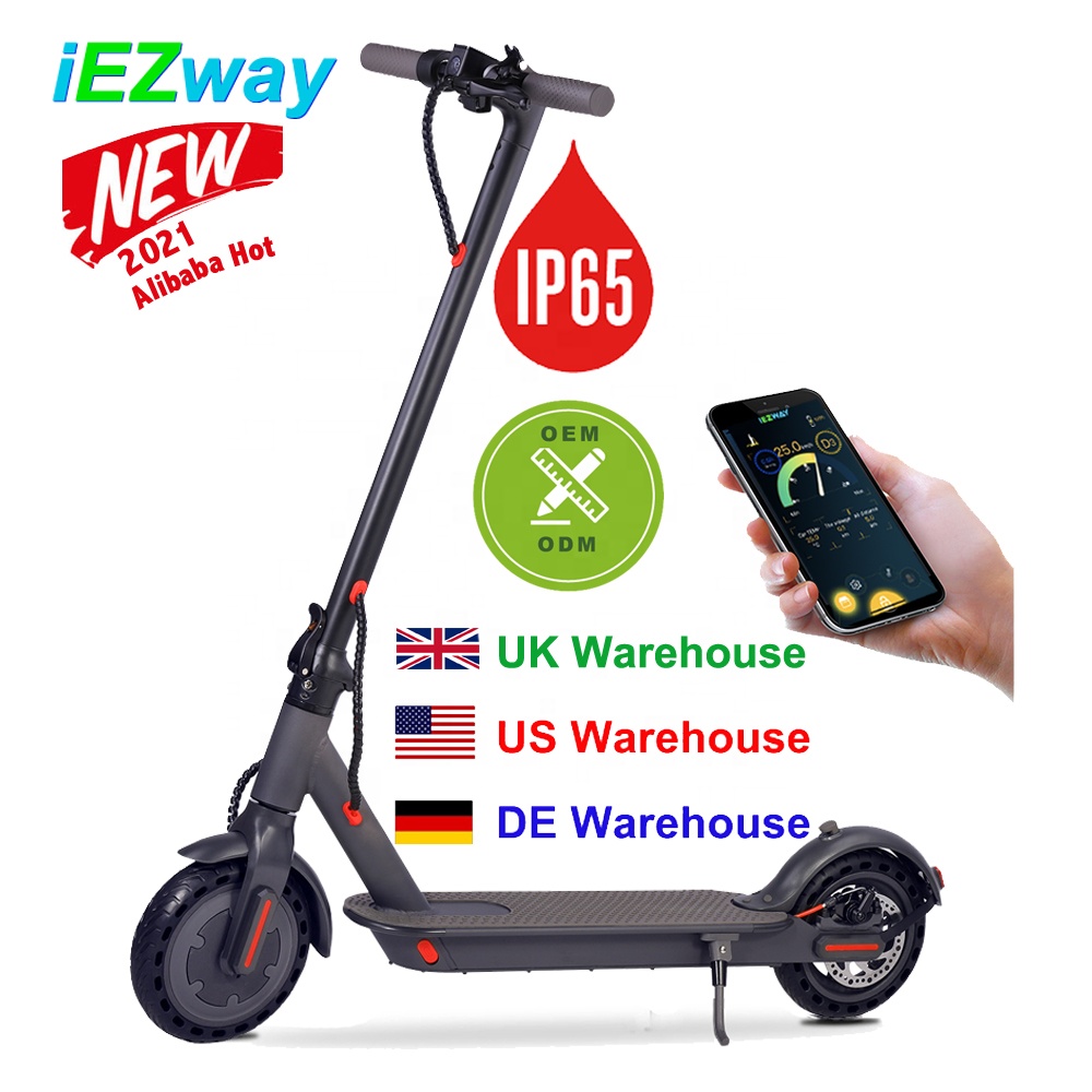 2021 iEZway китайская фабрика Amazon Alibaba Горячий Triporteur Электрический скаутер Escooter E скутер E-Scooter