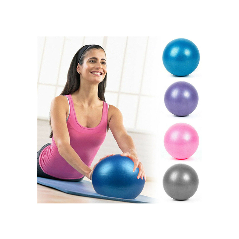 Hp364 25cm Pilates ball yoga Ball Exercise Gymnastic Fitness Balance Exercise Fitness Yoga Core and Indoor Training Ball