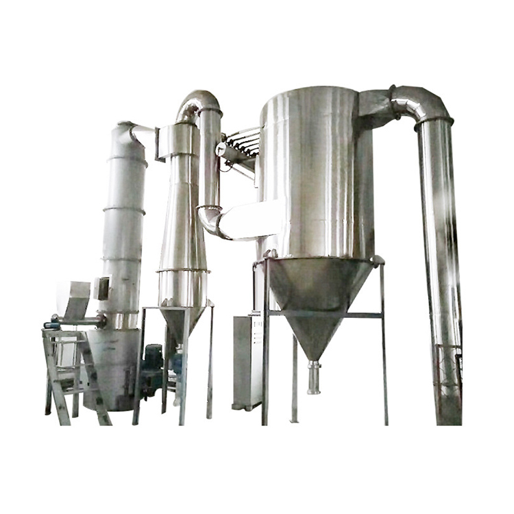 Rotary flash dryer for flame retardant powder m-phthalonitrile flash dryer