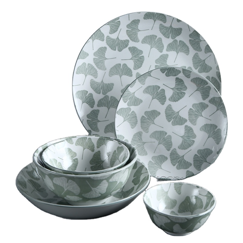 ceramic kitchen plates and bowls set exquisite white serving plate ceramic dinner sets