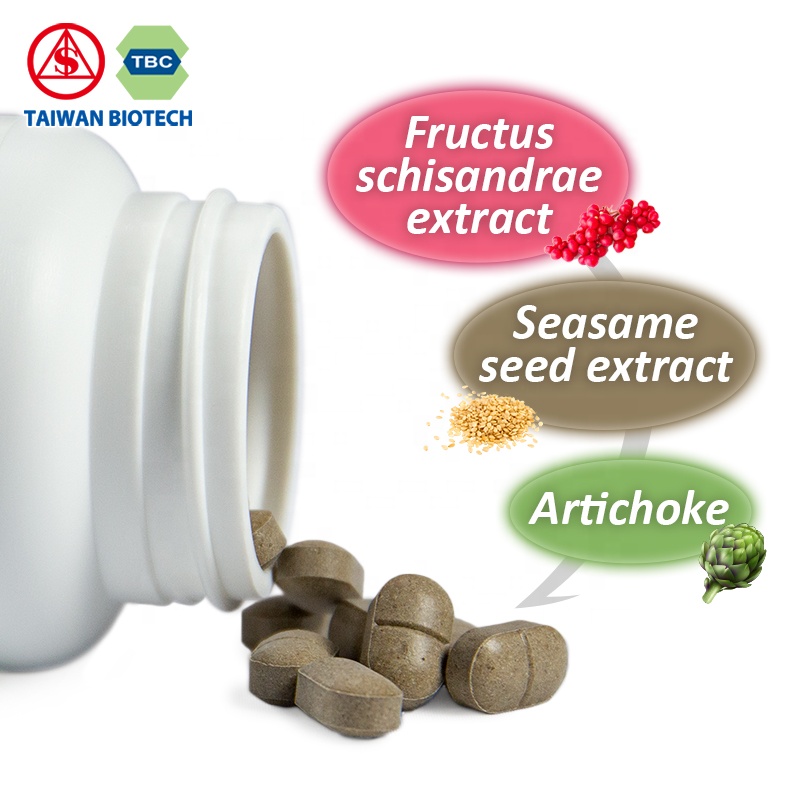 Таблетки Sintong Fructus Schisandrae и экстракт кунжута