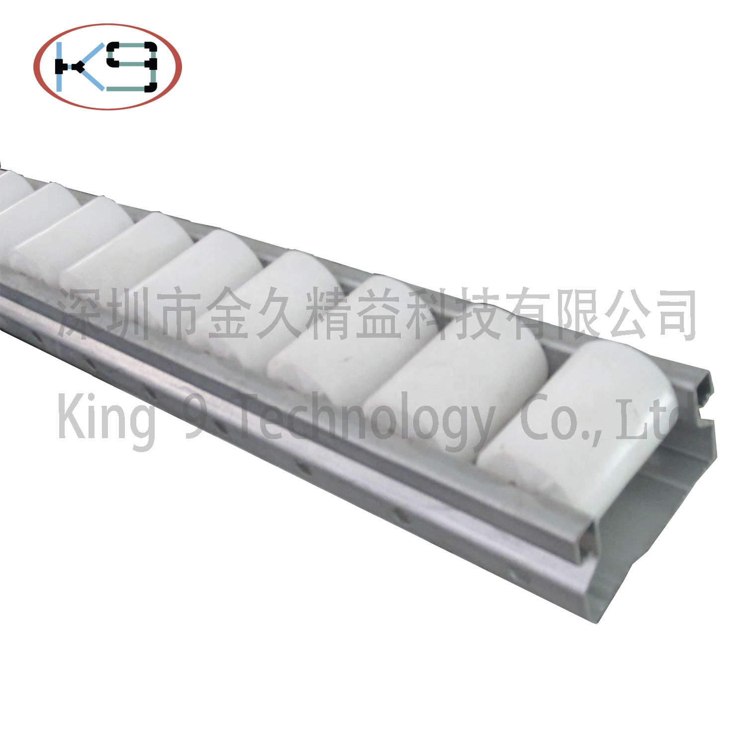 Designs Abs Roller Placon / Roller Track For Industrial Equipment KJ-2060B