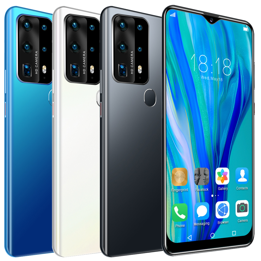 Оптовая продажа, Заводской Оригинальный смартфон P40 plus с запечатанной коробкой, разблокированный смартфон премиум-класса, мобильный телефон с ЖК-дисплеем, сотовый телефон