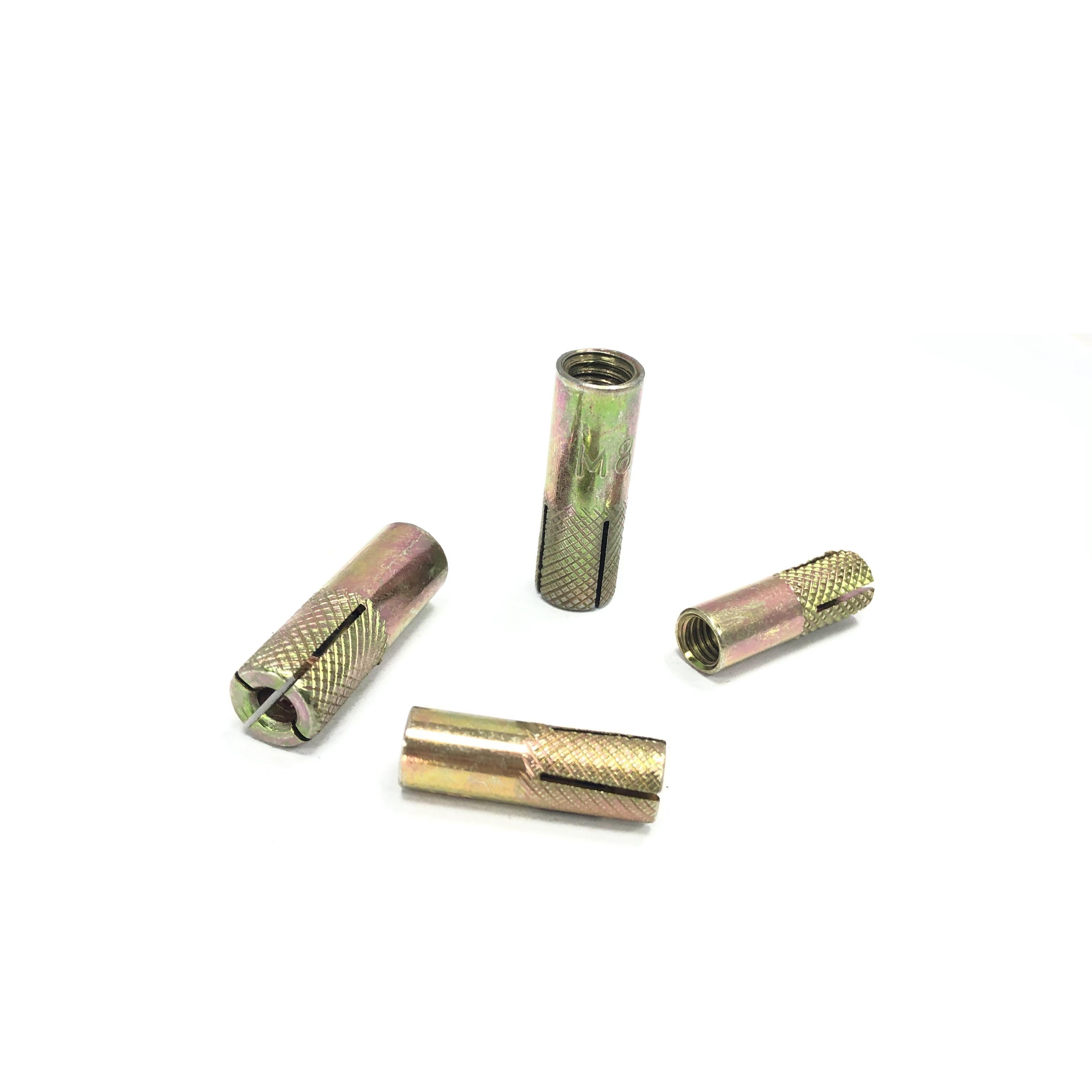 M6 M8 M10 stainless steel drop in anchor zinc plated drop in anchor bolt