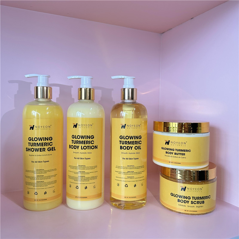 All Natural glowing turmeric body care products with low price
