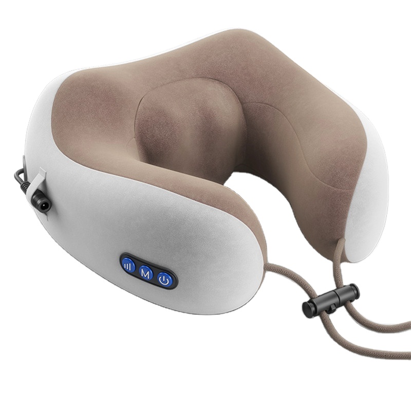 Hot Sale Full Body Electric Car Home Pressure Activated Waist Cervical Neck Massage Pillow With Heat