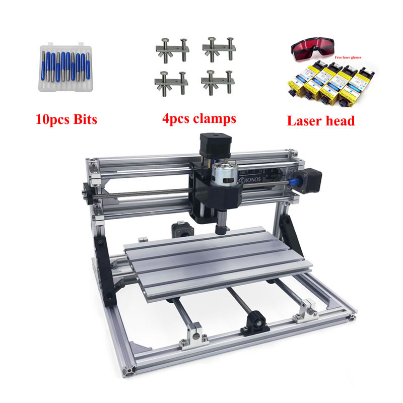 Новый дизайн Diy мини Гравировальный станок Cnc 3018pro 2418pro 1610pro деревянный лазер с отличной ценой
