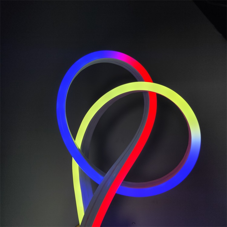 Заводская цена, цвет мечты, 8 мм, неоновые вывески, веревка 12 в Rgb, светодиодный неоновый гибкий свет
