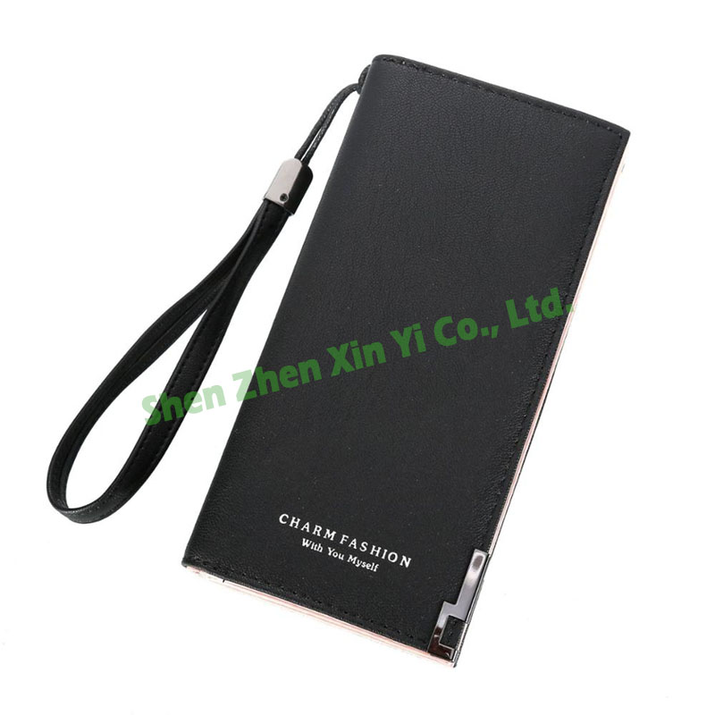 Fashion Lady Wristlet Long Money Bag Zipper Coin Purse Cards ID Holder Clutch wallets holders women