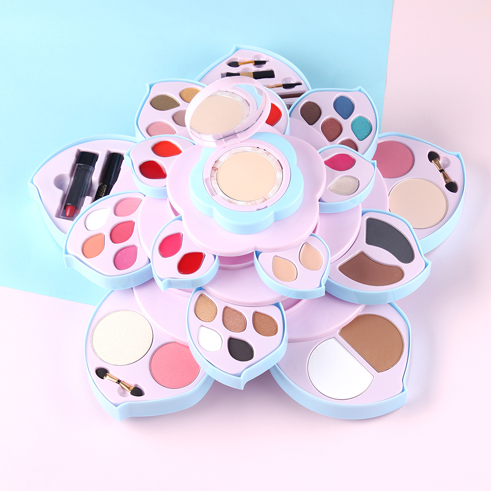 MISS ROSE Air cushion BB cream Rotating powder large plum blossom coin makeup foundation multi-functional makeup set