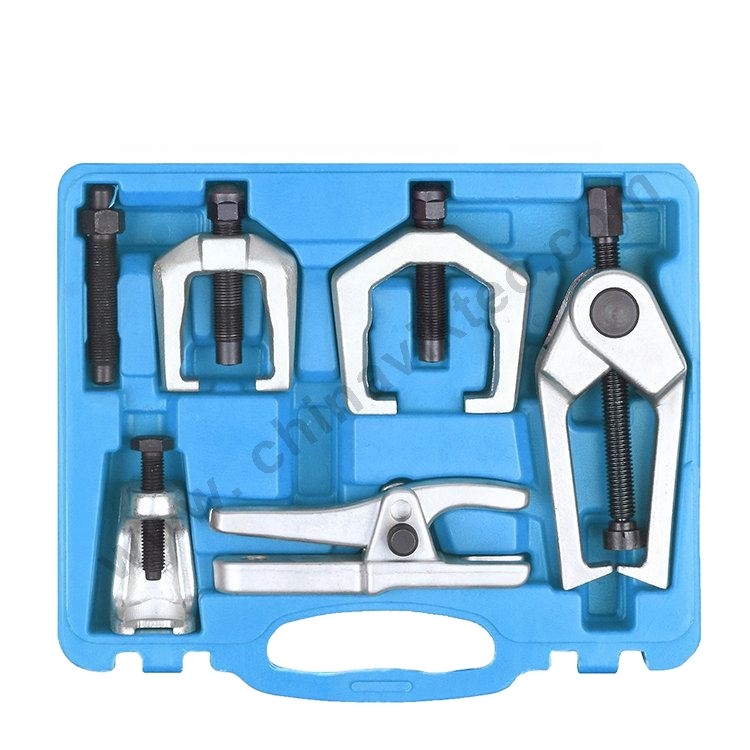 Automotive Tools 5PCS Ball Joint Separator Arm Puller Removal Kit Tie Rod End Tool Set for Front End Service