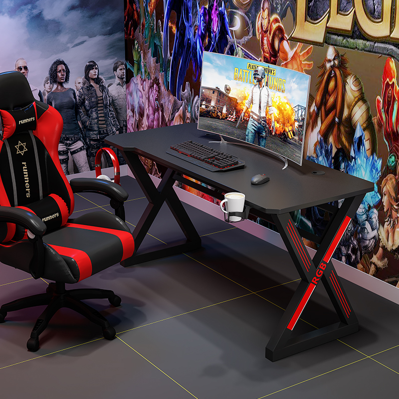 Игровой стол и стул, игровой стол, компьютерный игровой стол для игрового ПК