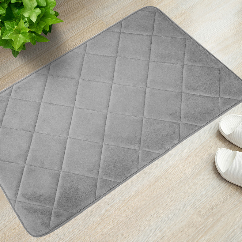 Non Slip Bathroom Rug Carpet Memory Foam Bath Mat